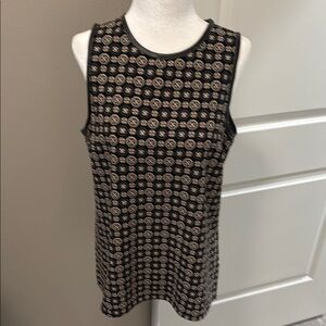 Mud Pie Nicki Sleeveless Top / Blouse, S